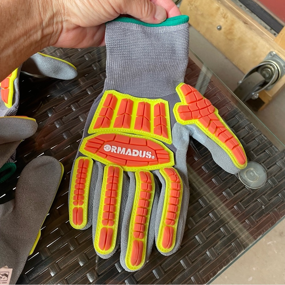 Ormadus Impact Protection work gloves XL - 2 pair New - Picture 6 of 16